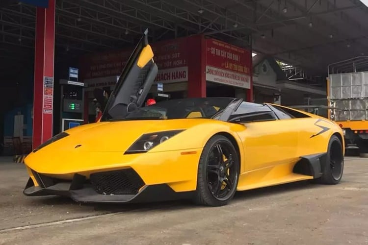 京商 dnano ランボルギーニ ムルシェラゴ LP640 パールイエロー 絶版