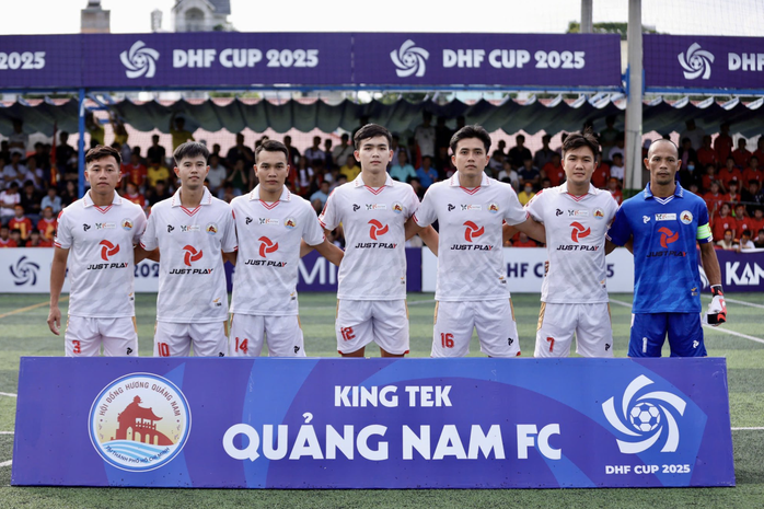 Nghệ An, Quảng Ngãi, Bình Định và Kingtek Quảng Nam vào bán kết DHF Cup 2025 - Ảnh 1.