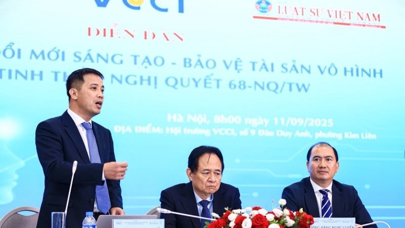 វេទិកា “ការបង្កើតថ្មីតាមស្ថាប័ន – ការការពារទ្រព្យសម្បត្តិអរូបីក្នុងស្មារតីនៃដំណោះស្រាយលេខ 68-NQ/TW”។