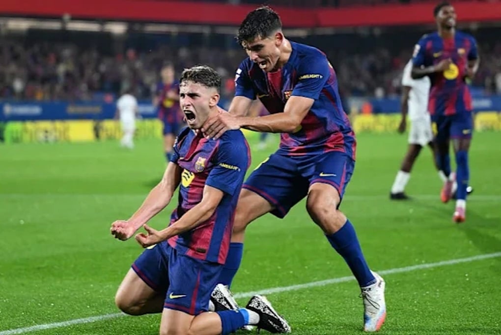 Anche senza Lamine Yamal, il Barcellona ha battuto facilmente il Valencia per 6-0.