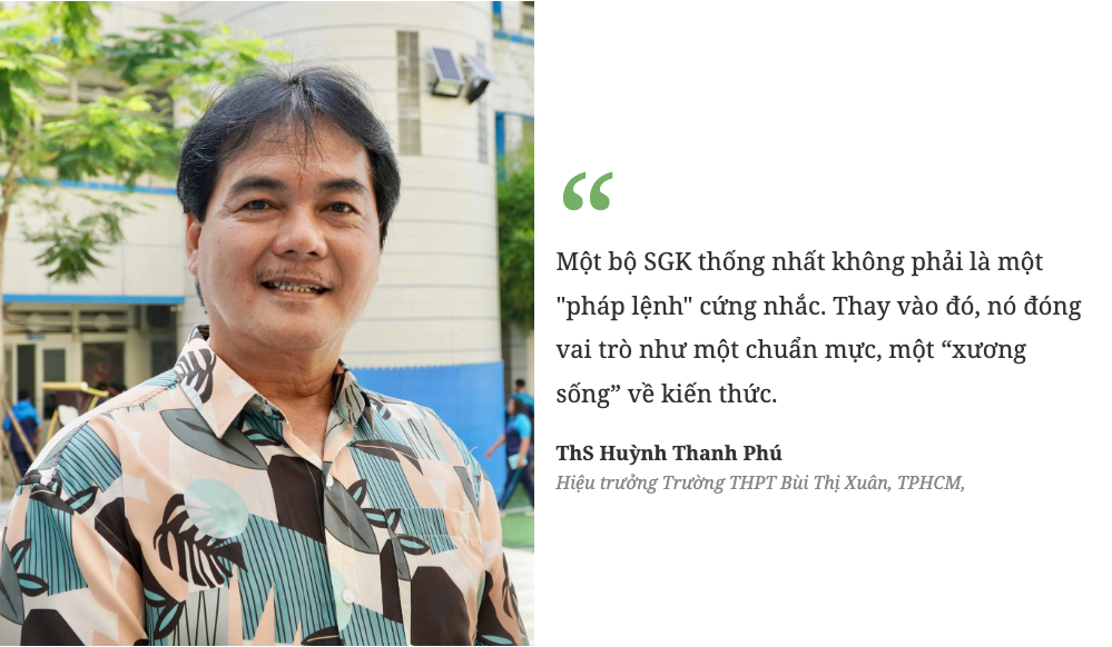 Một bộ sách giáo khoa thống nhất toàn quốc: Giảm gánh nặng, tránh lối mòn - 5