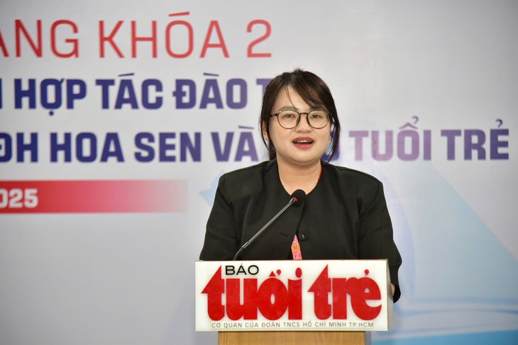 Thêm 172 sinh viên Trường đại học Hoa Sen học thực hành tại báo Tuổi Trẻ - Ảnh 3.