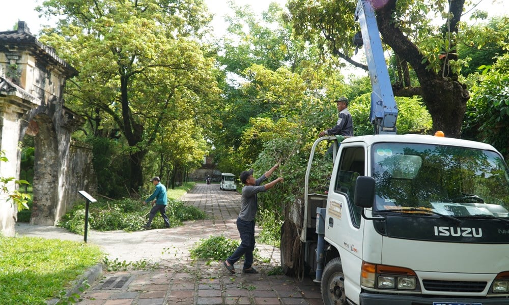  Tăng cường bảo vệ di sản Huế trước mùa mưa bão - ảnh 3
