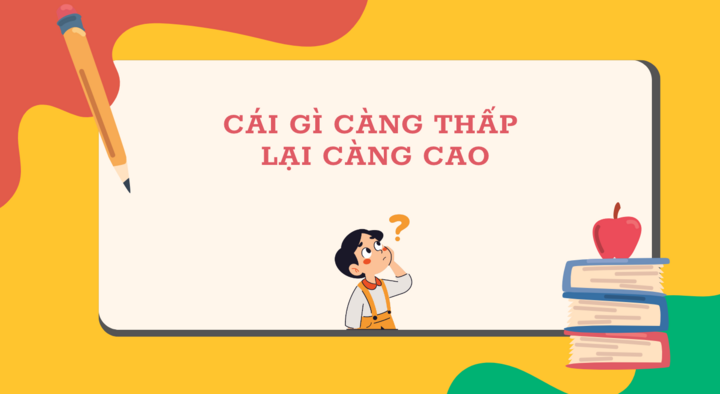 អ្វី​ដែល​ខ្ពស់​ជាង​ទាប? - ១