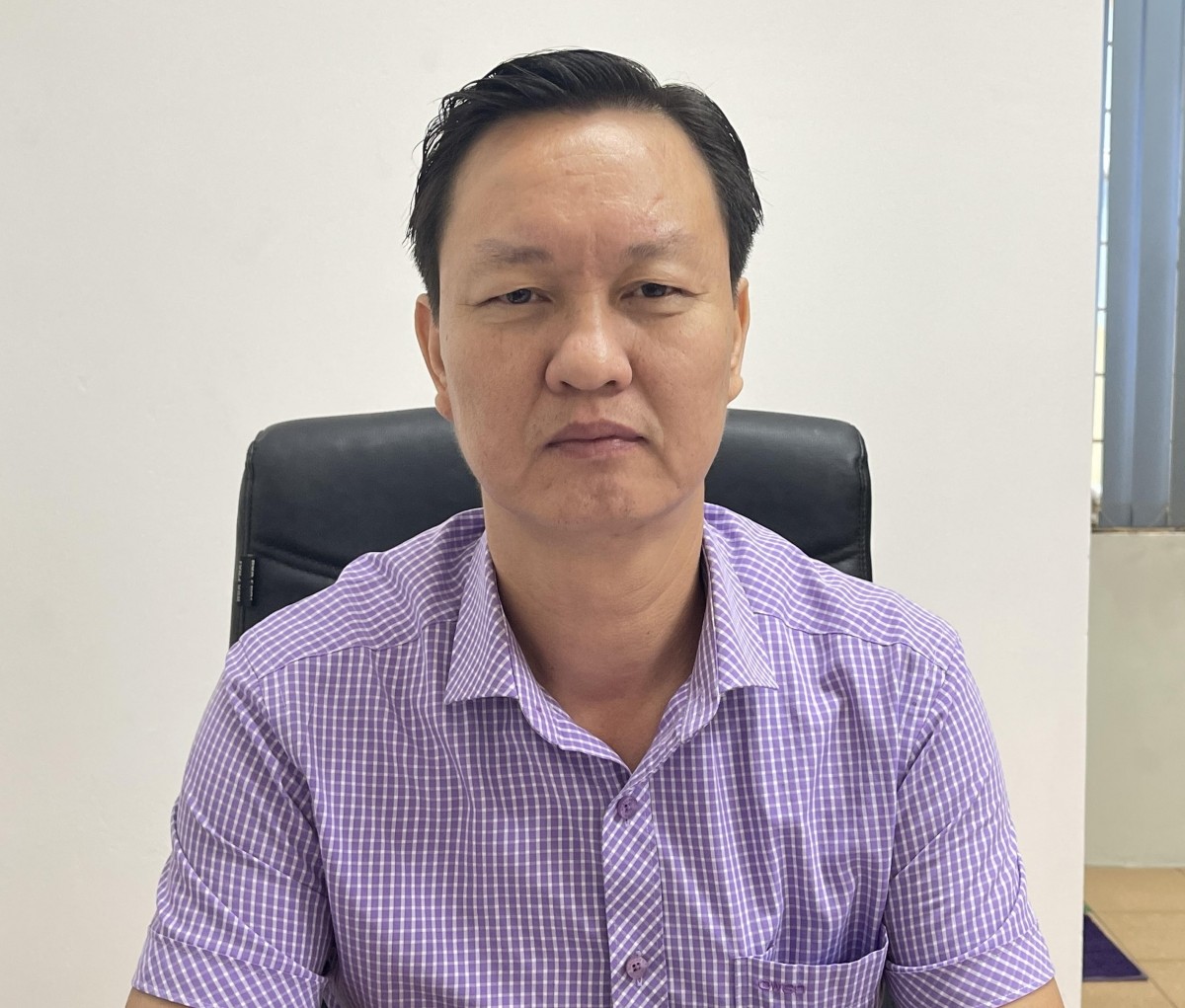 Ông Vũ Quang Thành, Phó Giám đốc Trung tâm Dịch vụ việc làm Hà Nội