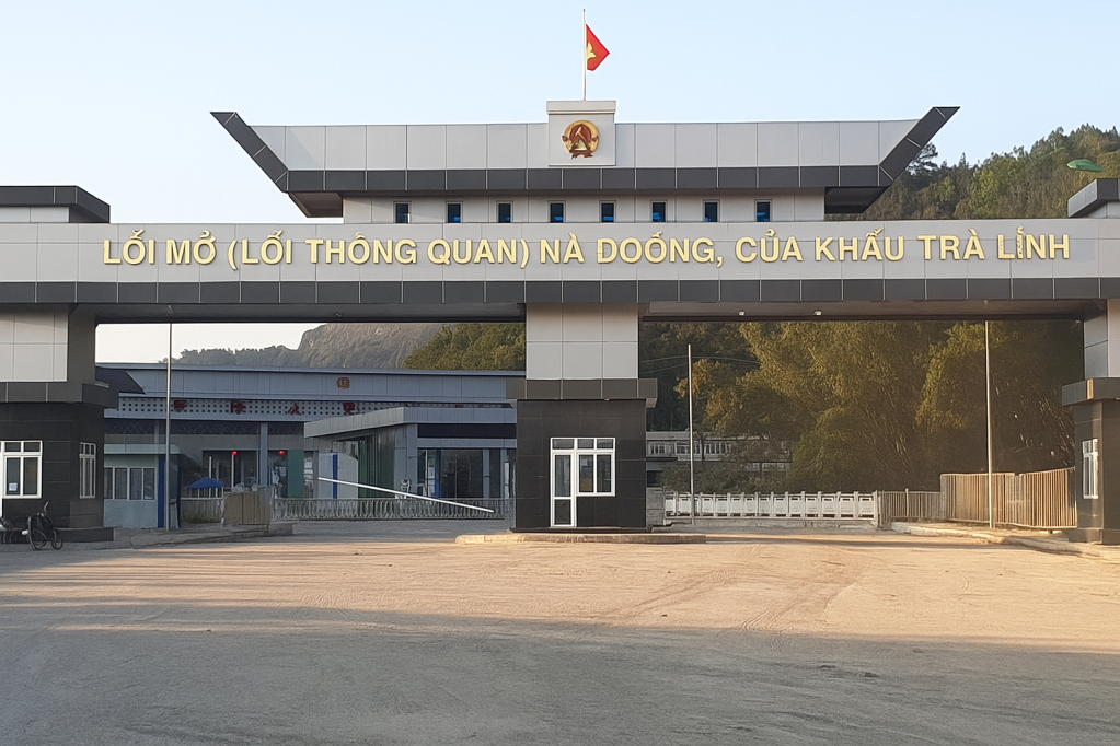 Lối mở Nà Đoỏng, cửa khẩu Trà Lĩnh, Cao Bằng