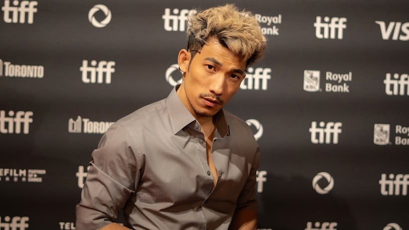 Toronto Film Festivali'nde Lien Binh Phat. (Fotoğraf: Karakterin FB'si)