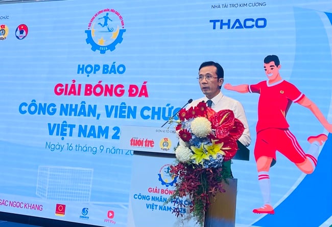 Khởi tranh Giải bóng đá công nhân, viên chức Việt Nam 2025 - Ảnh 2.