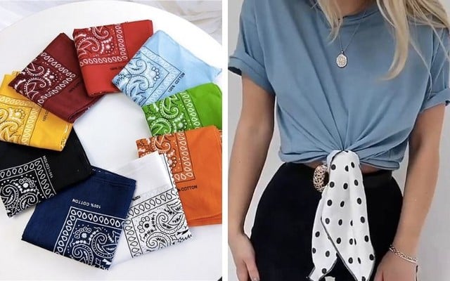 Áo thun dáng dài dễ ‘nuốt’ mất dáng, hãy áp dụng cách cột áo này để biến diện mạo của bạn có vòng eo thon thả - Ảnh 7.