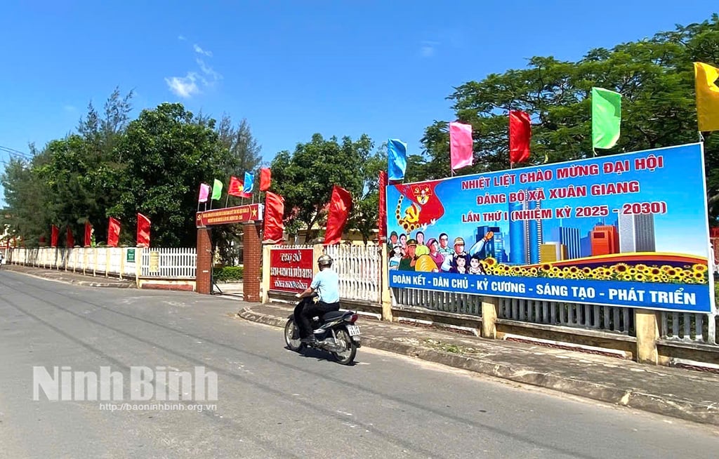 រូបរាងជនបទថ្មីរបស់ឃុំ Xuan Giang កាន់តែរីកចម្រើន។