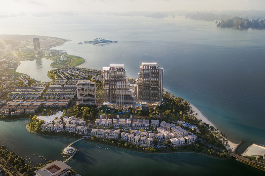 BIM Land ណែនាំជាផ្លូវការស្រុក Marina Bayfront - កណ្តាលនៃ Peninsula 3 តំបន់ Halong Marina Urban ។