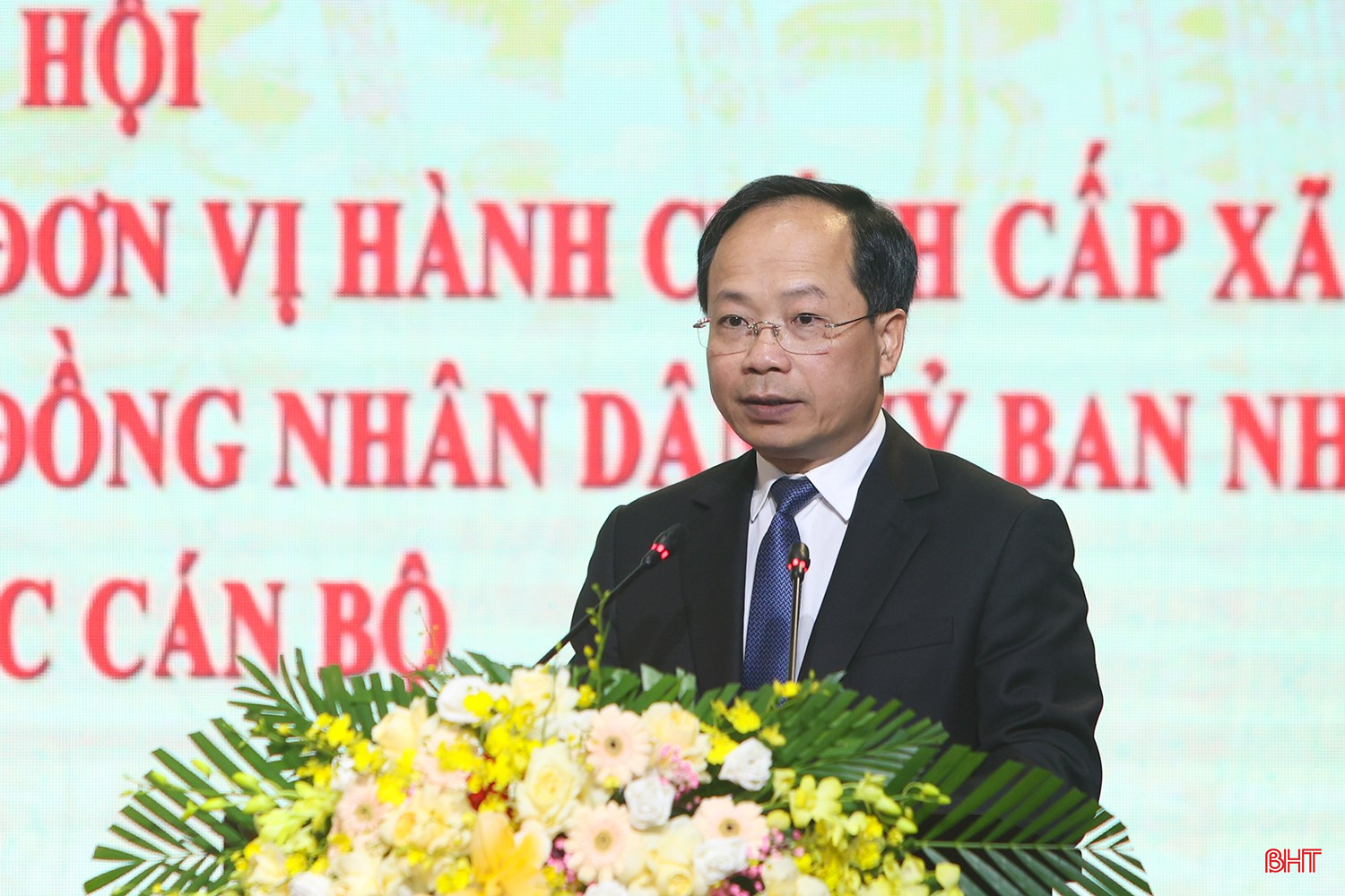 Bí thư Tỉnh ủy Nguyễn Duy Lâm phát biểu tiếp thu và triển khai nhiệm vụ thời gian tới.