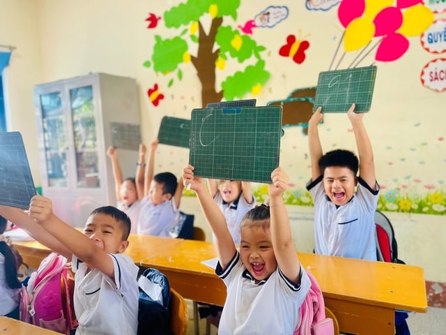 Một sáng kiến giáo dục thú vị tại trường tiểu học - Ảnh 1.