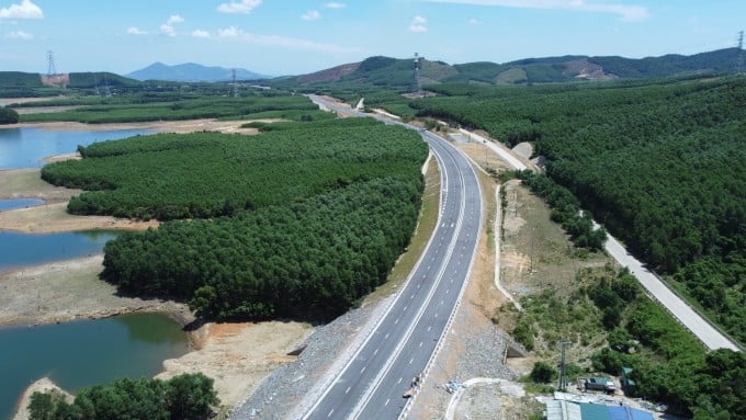 Cao tốc Vũng Áng - Bùng qua tỉnh Quảng Trị.