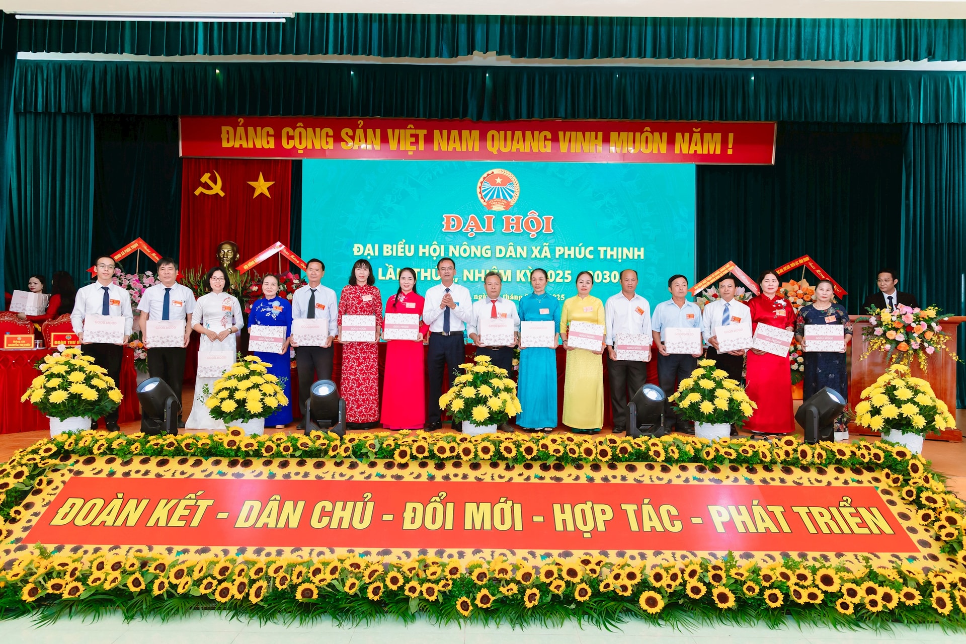 150 đại biểu dự Đại hội Hội Nông dân xã Phúc Thịnh lần thứ I- Ảnh 3.