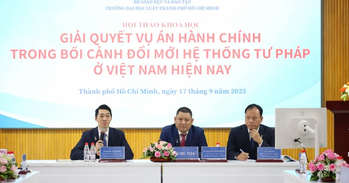 Cần tăng cường thẩm phán giải quyết án hành chính ở các TAND khu vực