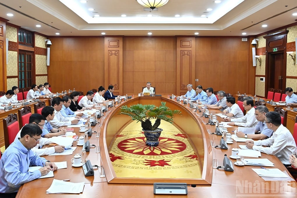 Tổng Bí thư nói về định hướng quy hoạch đô thị, nông thôn sau sáp nhập - 1