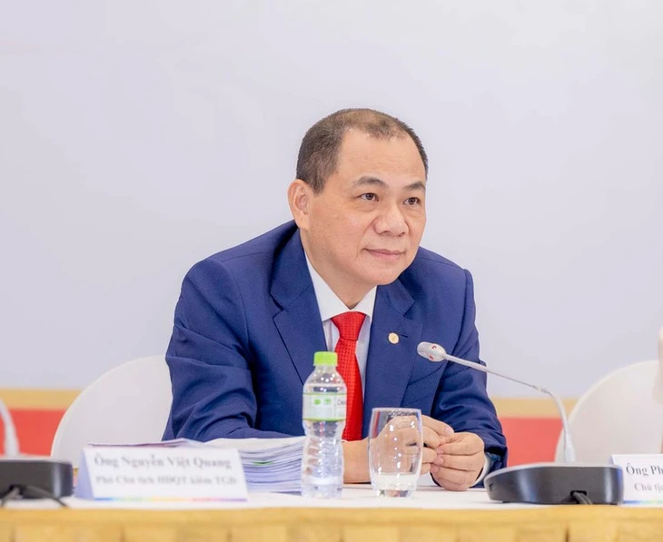 Vingroup ទើបតែវ៉ាដាច់ Vietcombank ដើម្បីក្លាយជាសហគ្រាសដែលមានមូលធនប័ត្រធំជាងគេនៅលើផ្សារហ៊ុន - រូបថត ១.