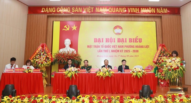 Đại hội đại biểu MTTQ Việt Nam phường Hoàng Liệt, lần thứ I- Ảnh 4.