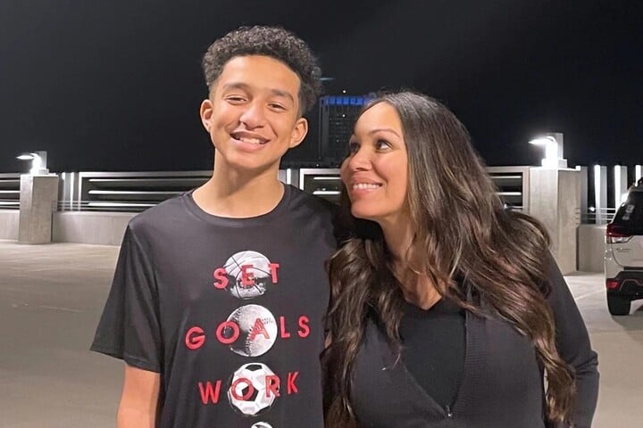 Ms. Megan Garcia with her son. (Source: AP)