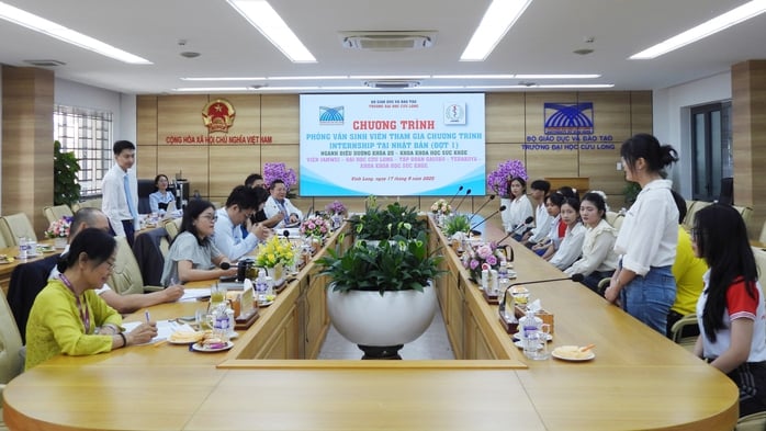 170 sinh viên Trường ĐH Cửu Long tham gia phỏng vấn với phía Nhật Bản- Ảnh 5.