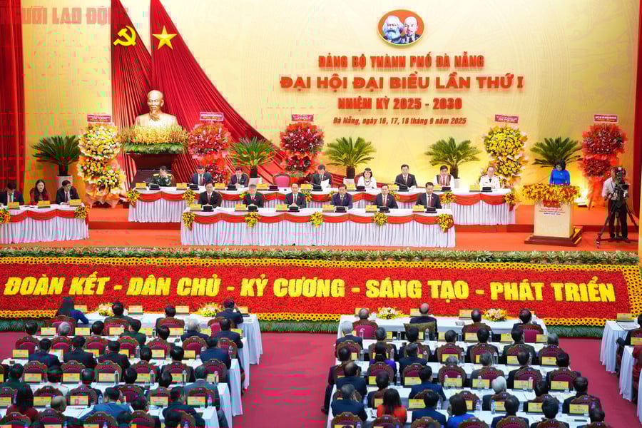 Đại hội đại biểu lần thứ I Đảng bộ TP Đà Nẵng khai mạc sáng 17-9