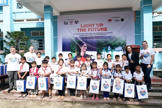 ILA thắp sáng tương lai học trò Giồng Nổi bằng những lớp học mới - Ảnh 4.