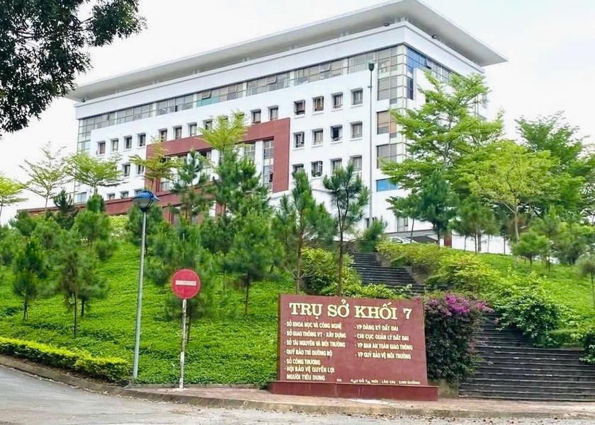 Trụ sở khối 7 tỉnh Lào Cai.