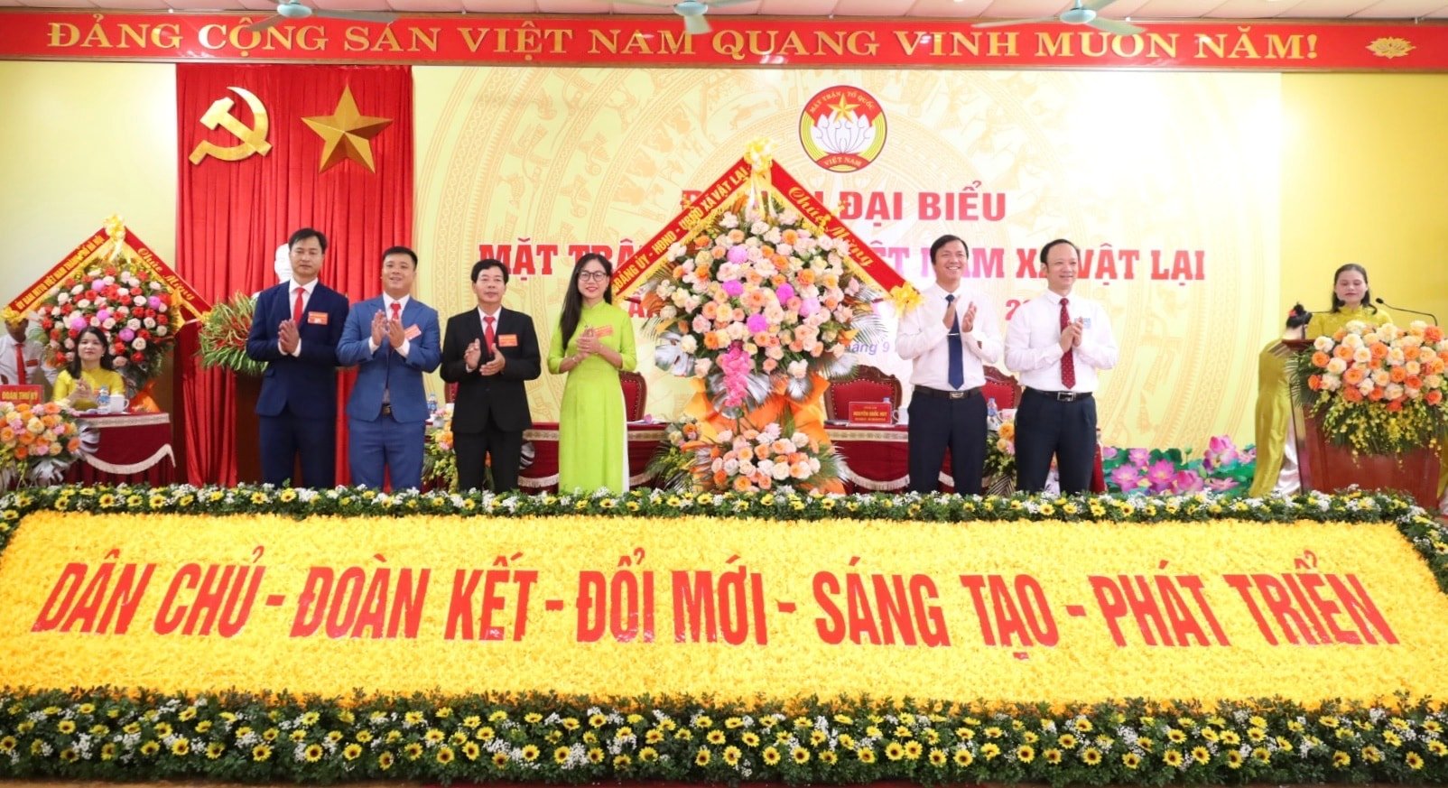 Đại hội Mặt trận Tổ quốc Việt Nam xã Vật Lại lần thứ I thành công tốt đẹp- Ảnh 3.