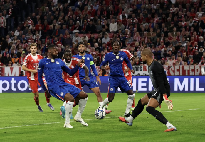 O Chelsea cometeu um erro e perdeu feio para o Bayern de Munique em seu retorno à Liga dos Campeões - Foto 1.
