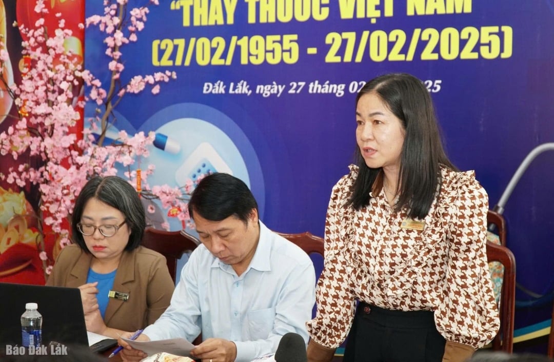 នាយករងមន្ទីរពេទ្យ Central Highlands General Hospital Le Ka Thuy បានប្រាប់អំពីឧបទ្ទវហេតុនេះនៅក្នុងសន្និសីទសារព័ត៌មាន