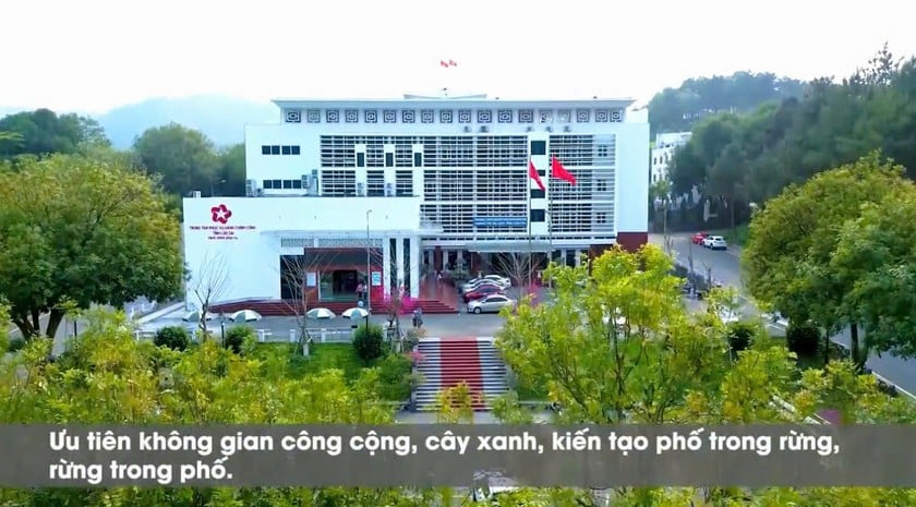 Trung tâm Phục vụ hành chính công tỉnh Lào Cai.