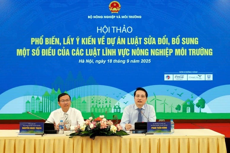 15 Luật về nông nghiệp và môi trường được sửa đổi, quy định rõ trách nhiệm các bên liên quan- Ảnh 1.