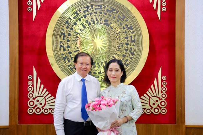 Trao Quyết định nghỉ hưu với với Phó Cục trưởng Cục Điện ảnh Lý Phương Dung - Ảnh 7.