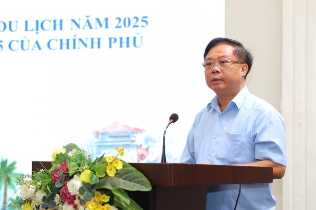 Hội nghị "Triển khai Chương trình hành động thực hiện nhiệm vụ tăng trưởng khách du lịch trong năm 2025": Phấn đấu hoàn thành nhiệm vụ theo Nghị quyết số 226 của Chính phủ - Ảnh 1.