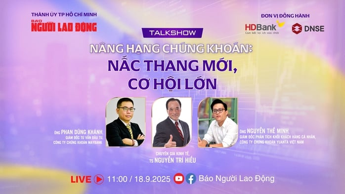 Talkshow Nâng hạng chứng khoán: Nấc thang mới, cơ hội lớn - Ảnh 1.