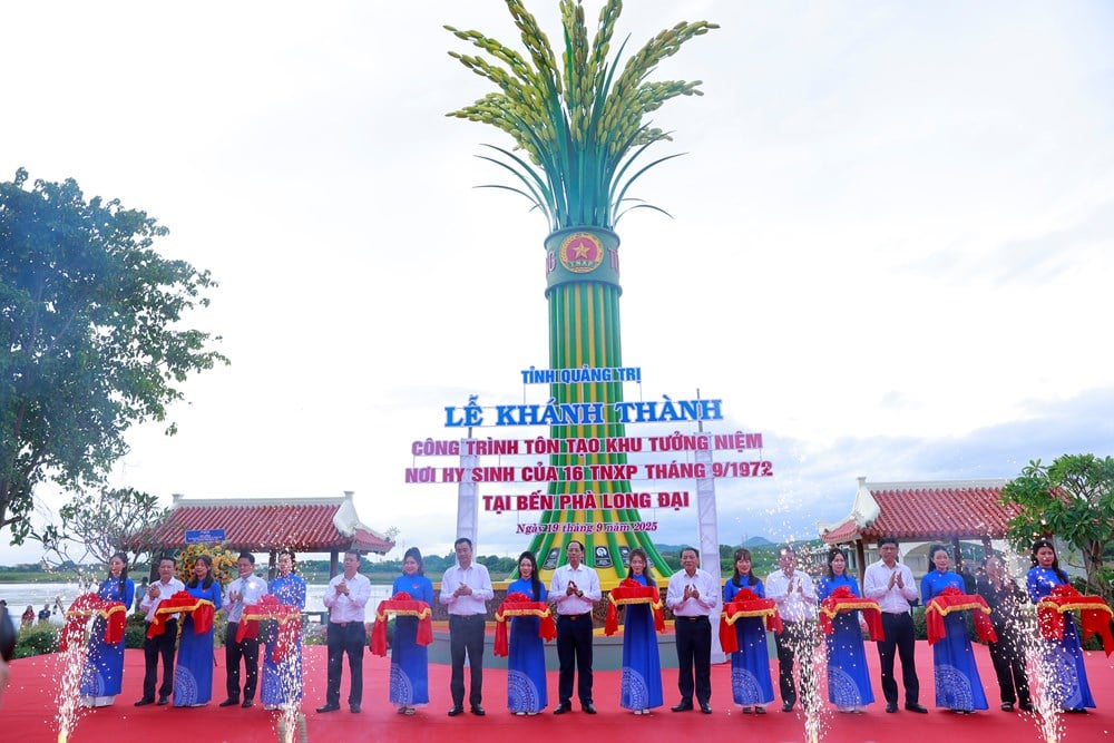 Quảng Trị: Khánh thành Di tích Bến phà II Long Đại - ảnh 1