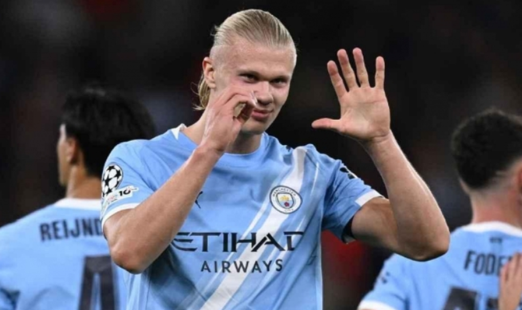 Erling Haaland phá kỷ lục ấn tượng, xuất sắc hơn cả C.Ronaldo và Messi - 1
