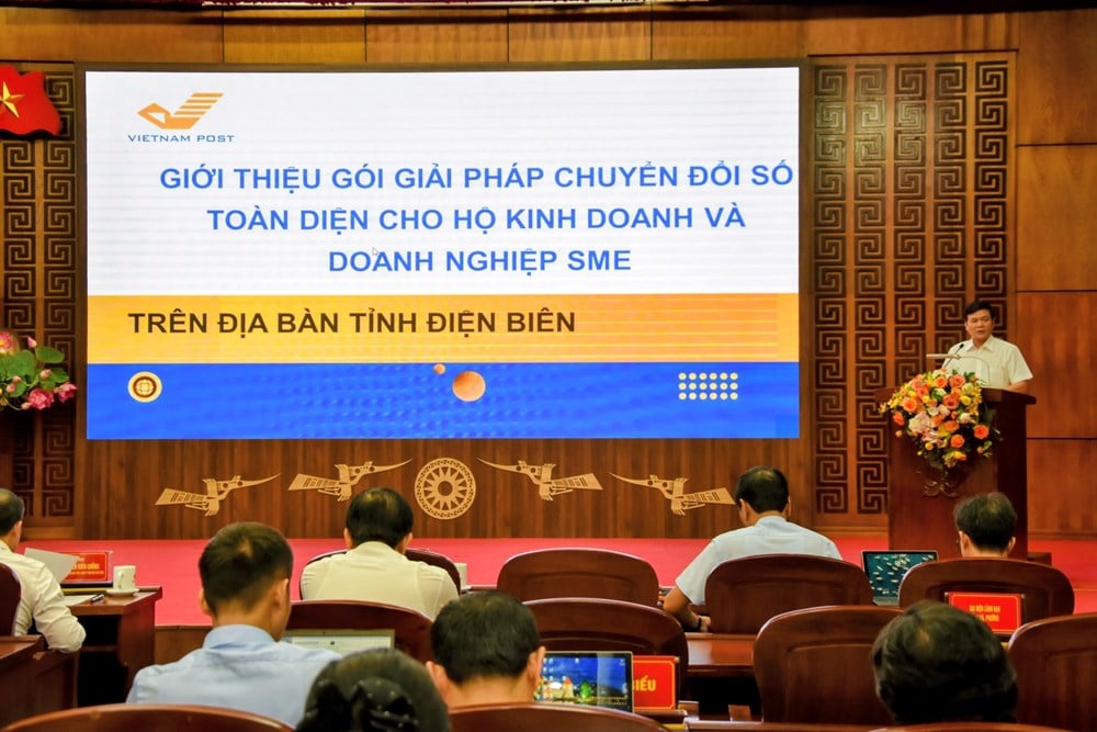 ដំណោះស្រាយបំរែបំរួលឌីជីថលដ៏ទូលំទូលាយសម្រាប់អាជីវកម្ម និងគ្រួសារអាជីវកម្មនៅទីក្រុង Dien Bien - រូបថត ១