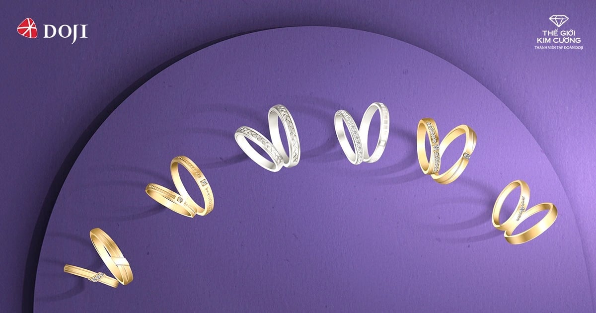 Bí kíp sắm nhẫn cưới kim cương cho các cặp đôi
