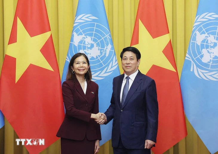 ប្រធានរដ្ឋ Luong Cuong៖ វៀតណាមគាំទ្រយ៉ាងខ្លាំងចំពោះអង្គការសហប្រជាជាតិ - រូបថត ១.