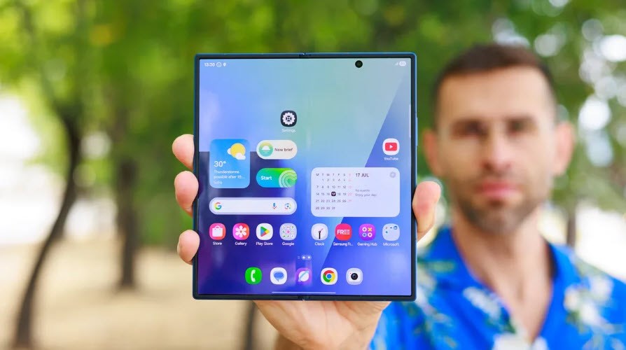 Galaxy Z Fold7 បំផុសគំនិត iPhone ដែលអាចបត់បានដំបូងបង្អស់របស់ Apple - រូបថត 1
