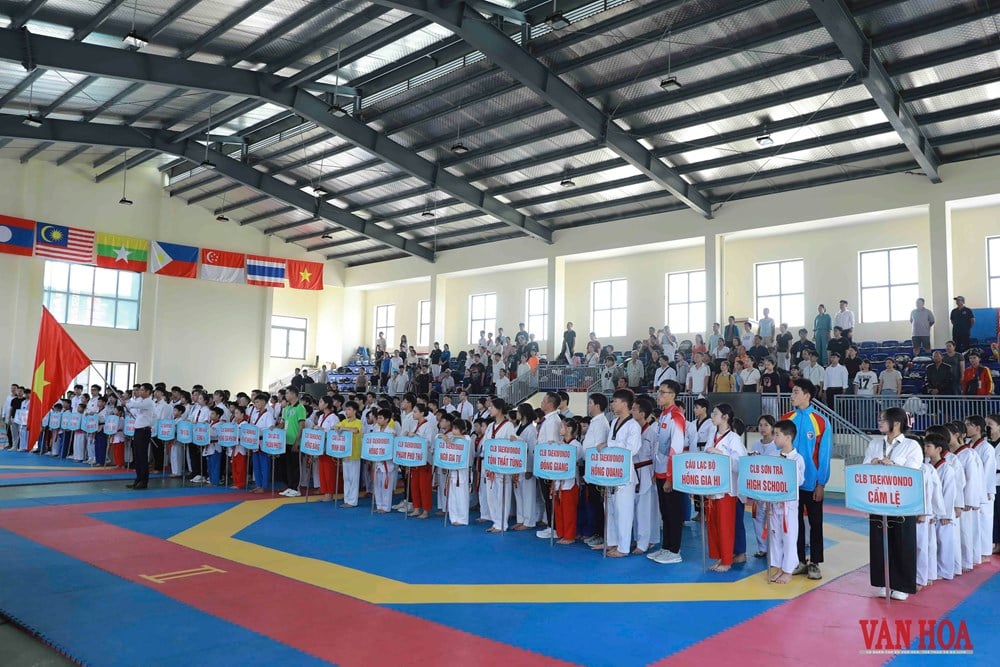 ការបើកការប្រកួតកីឡាតេក្វាន់ដូយុវជនទីក្រុង Da Nang ឆ្នាំ 2025 - រូបថត ១