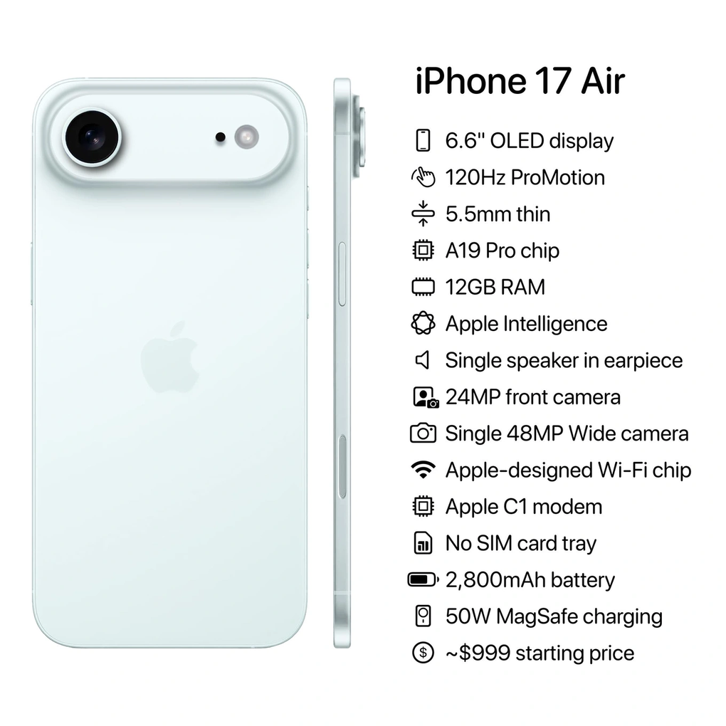 Lộ ảnh iPhone 17 Air đọ độ mỏng với Galaxy S25 Edge - 3
