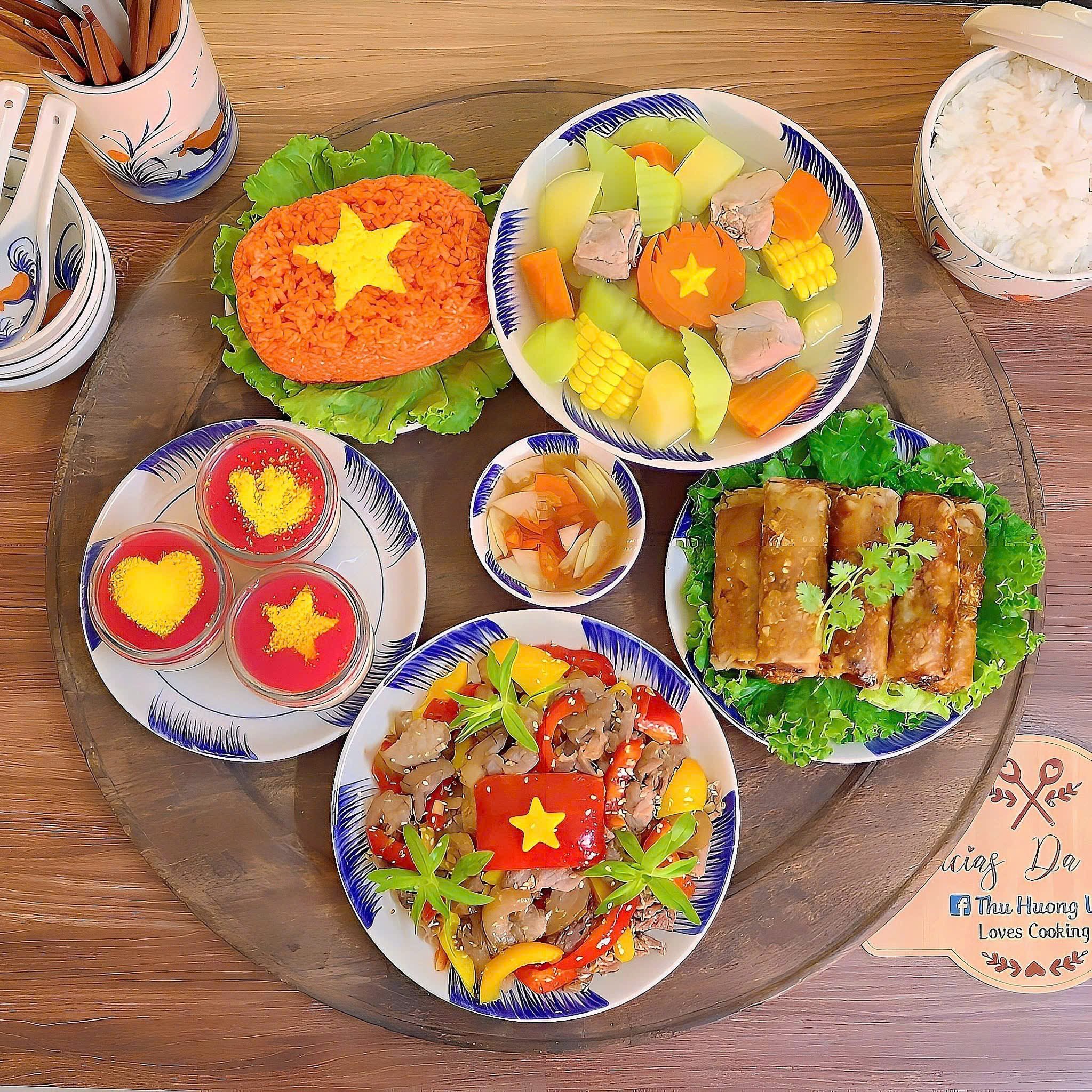 Tháng Bảy Âm lịch rực rỡ như màu cờ Tổ quốc: Mâm cơm “yêu nước” đong đầy tự hào dân tộc - Ảnh 5.