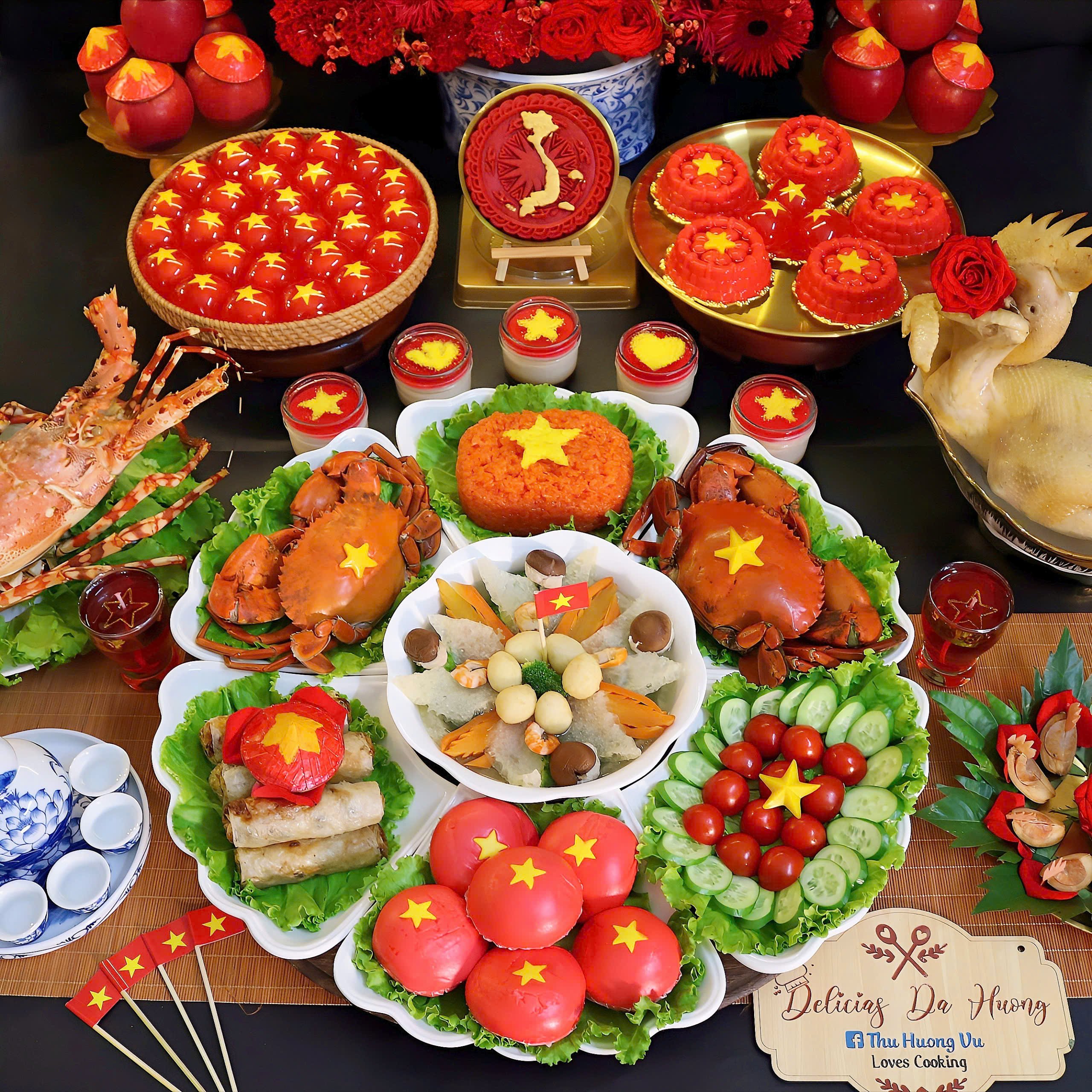 Tháng Bảy Âm lịch rực rỡ như màu cờ Tổ quốc: Mâm cơm “yêu nước” đong đầy tự hào dân tộc - Ảnh 1.