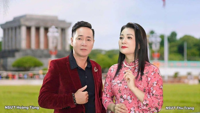 NSƯT Hoàng Tùng – Thu Trang - Tiếng hát tri ân và niềm tự hào dân tộc - Ảnh 1.