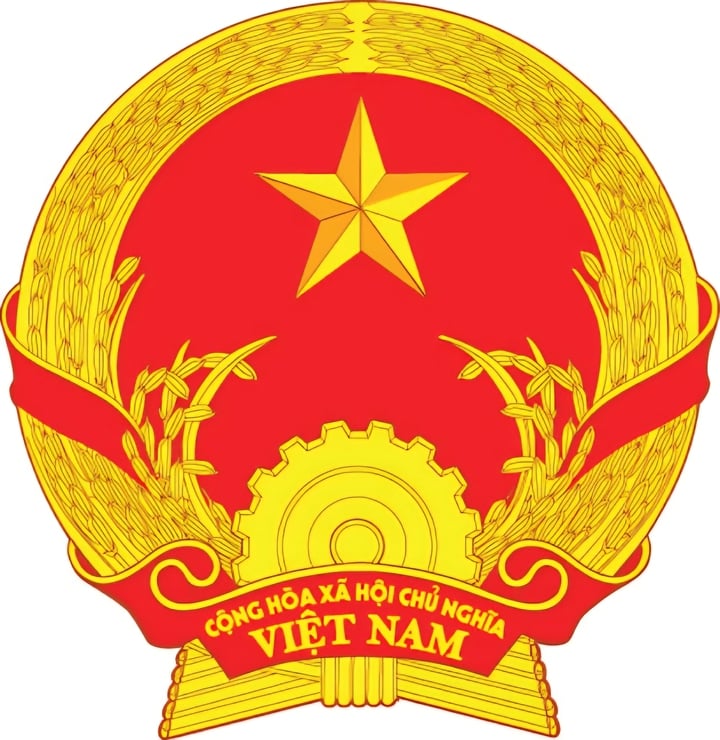 L'emblema nazionale del Vietnam.