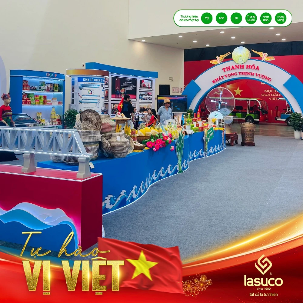 Lasuco Group participates in the Exhibition “80 years of journey of Independence – Freedom – Happiness”