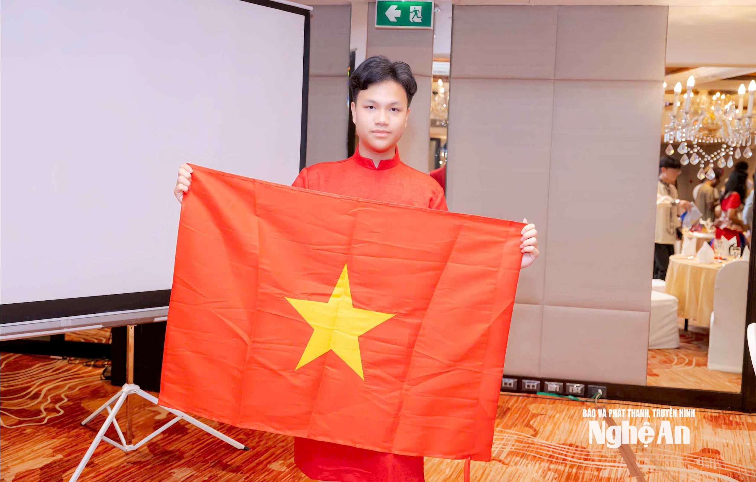 Student Hoang Anh Tuan Foto: NVCC